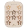 Set van 10 haarspeldjes - 10-pack junior hair clip star glitter rosie shade